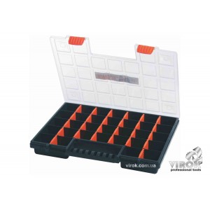 Органайзер пластиковий тип "RS" 16" ТМ ВІРОК; 399 х 303 х 50 мм