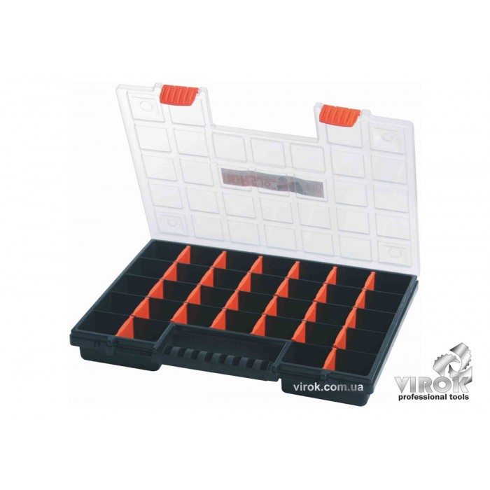 Органайзер пластиковий тип "RS" 16" ТМ ВІРОК; 399 х 303 х 50 мм