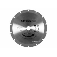 Диск пиляльний по дереву з цвяхами YATO: Ø= 185х2.4x20 мм, 14 зубців, R.P.M до 9000 1/хв [25/50]