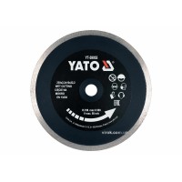Диск відрізний алмазний по гресу, склу, кераміці YATO Ø=230х2.2х10х22.2 мм,в мокрому режимі [25]