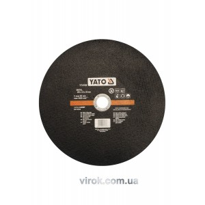 Диск відрізний по металу YATO : Ø= 350 х 32 мм, h= 3.5 мм [5/25]