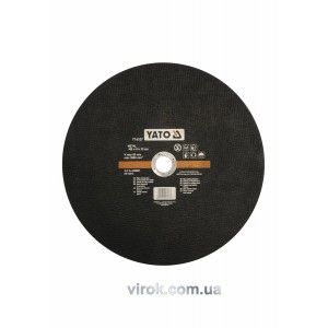 Диск відрізний по металу YATO : Ø= 400 х 32 мм, h= 4.0 мм [5/25]