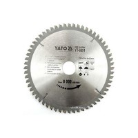 Диск пиляльний по алюмінію YATO, 200х30х3.0х2.2 мм, 60 зубців, R.P.M до 8000 1/хв [10/20]
