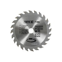 Диск пиляльний победітовий по дереву YATO: 130х16х2.8х2.0 мм, 24 зубці, R.P.M до 10000 1/хв [25/50]