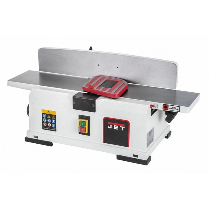 Фугувальний верстат JET JSJ-6 HH: 230В 1,1(0,75)кВт. вал HELICAL 14 ножів 15х15х2,5мм.