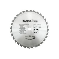 Диск пиляльний победітовий по дереву YATO: 400х30x3.8x2.8 мм, 32 зубці, R.P.M до 4000 1/хв [10]