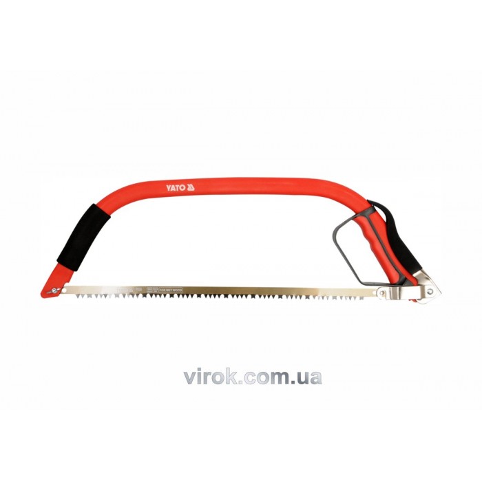 Пила лучкова YATO : по дереву, L= 530 мм [12/24]