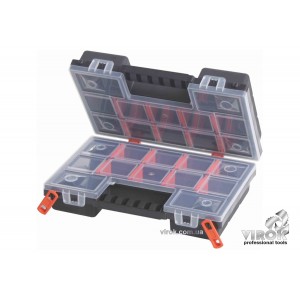 Органайзер пластиковий тип "RS DUO" 12" ТМ ВІРОК; 287 х 186 х 100 мм