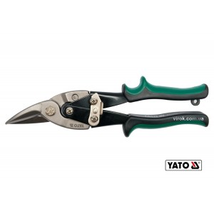 Ножиці по металу YATO "профі" : L= 250 мм, праві [6/36]