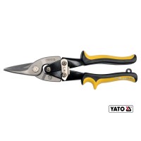 Ножиці по металу YATO "профі" : L= 250 мм, прямі [6/36]