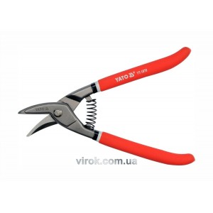 Ножиці по металу YATO : 10", L= 260 мм [6/36]