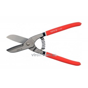 Ножиці по металу прямі YATO : 8", L= 200 мм [6/36]