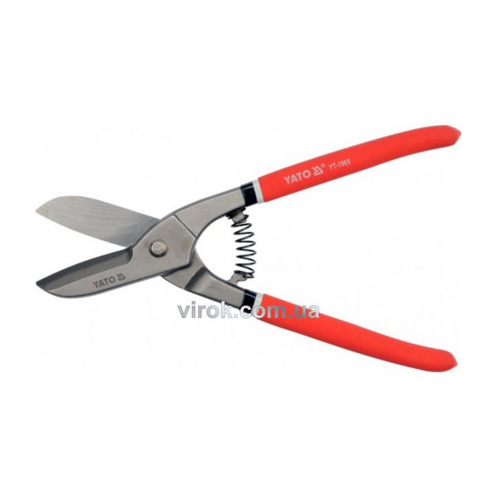 Ножиці по металу прямі YATO : 8", L= 200 мм [6/36]