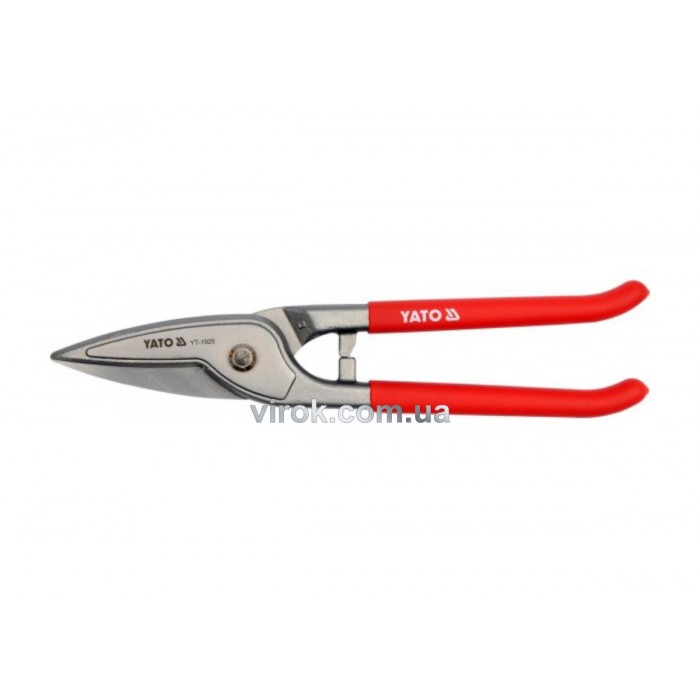 Ножиці по металу прямі YATO : L= 255 мм [6/36]