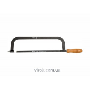 Ножiвка по металу YATO : L= 300 мм. дерев'яна ручка [10]