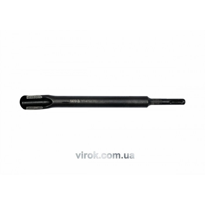 Зубило "U-подібне" YATO : SDS+, L= 22х18 х 250 мм. CrV [6/48]