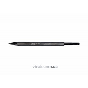 Зубило "піка" YATO : SDS+, L= 4x14 x 250 мм. CrV [6/48]