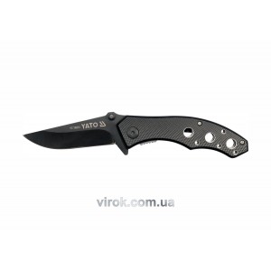 Ніж складний YATO : металева ручка, L= 190 мм [12/120]