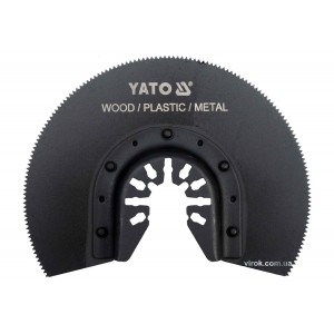 Полотно-насадка різальне YATO HSS сегментне для реноватора, Ø= 88 мм [5/100]