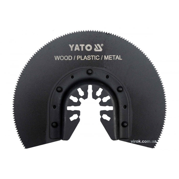 Полотно-насадка різальне YATO HSS сегментне для реноватора, Ø= 88 мм [5/100]