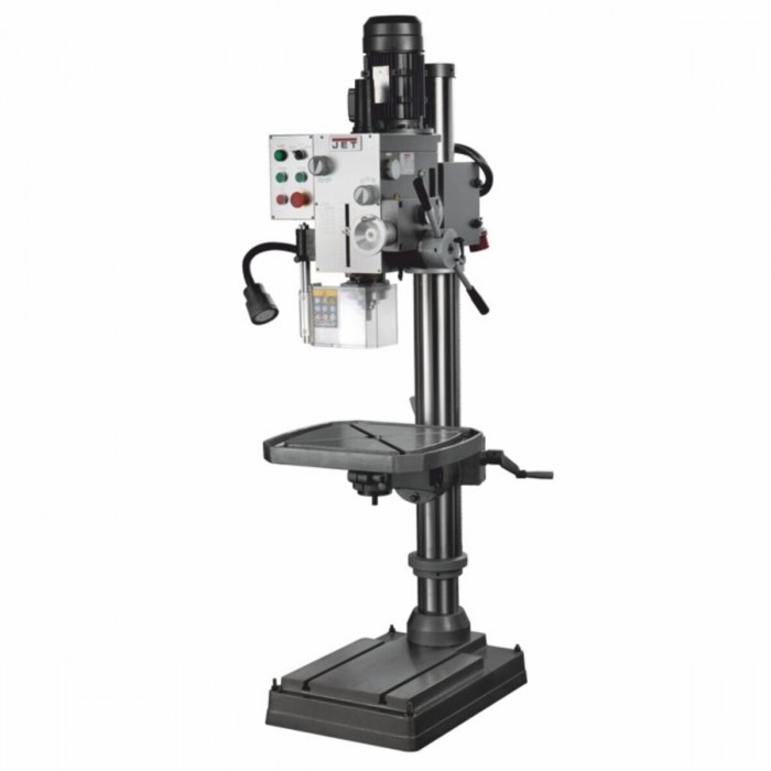 Свердлильний верстат з редуктором JET JGHD-32PF : 400В 1,5 кВт. МК4. MAX Ø≤32 мм; 6 шв.