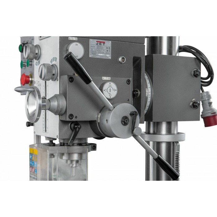 Свердлильний верстат з редуктором JET JGHD-32PF : 400В 1,5 кВт. МК4. MAX Ø≤32 мм; 6 шв.
