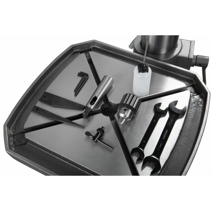 Свердлильний верстат з редуктором JET JGHD-32PF : 400В 1,5 кВт. МК4. MAX Ø≤32 мм; 6 шв.