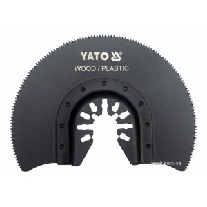 Полотно-насадка різальне YATO HCS сегментне для реноватора, Ø= 88 мм [5/100]