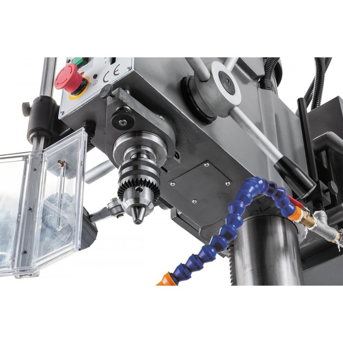 Свердлильний верстат з редуктором JET GHD-25 : 400В (0,75)кВт. МК3. MAX Ø≤30 мм; 6 шв.