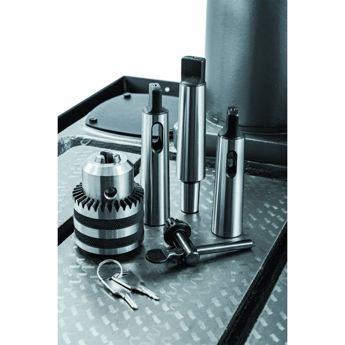 Свердлильний верстат з редуктором JET GHD-25 : 400В (0,75)кВт. МК3. MAX Ø≤30 мм; 6 шв.