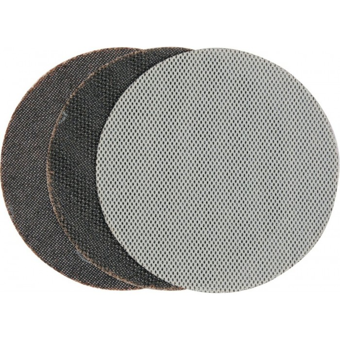 Диск шліфувальний на липучці YATO : Ø= 225 мм. G150,  з абразивної сітки для штукатурки, 3 шт [100]