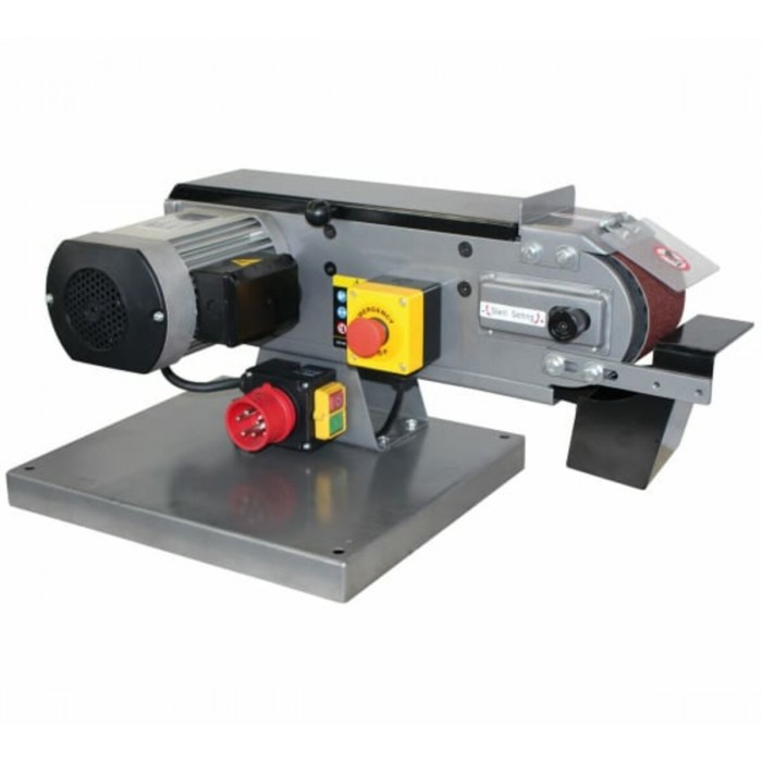 Шліфувальний стрічковий верстат по металу JET JBSM-100T : 400В, 1,5 кВт, шліф. стріч- 100 х 1220 мм