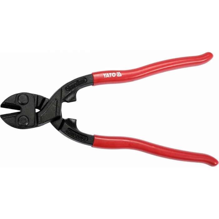 Ножиці до дроту YATO : Cr-Van, дріт max Ø= 3.5 мм, L= 200 мм [6/48]