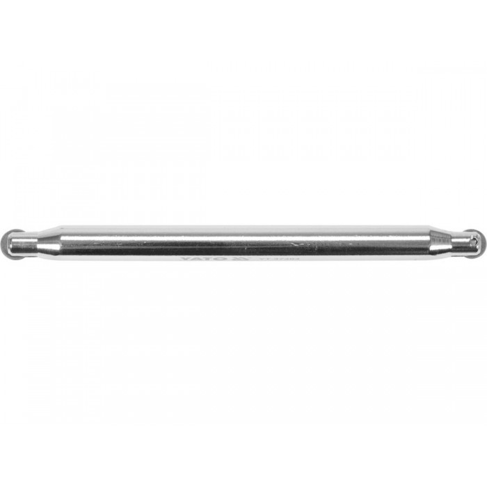 Різець до плитки і скла 2-сторонній YATO: L= 120 мм з тримачем, хромований [6/240]