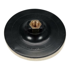 Диск з войлоком для полірування YATO Ø= 125 мм, h= 10 мм, різьбове кріплення М14 [150]