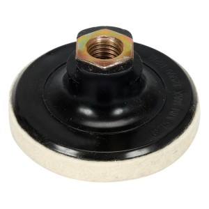 Диск з войлоком для полірування YATO Ø= 75 мм, h= 10 мм, різьбове кріплення М14 [200]