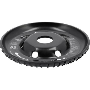 Диск-фреза радіальний до КШМ YATO по дереву, шпаклівці, гіпсу; Ø=120/22.2 мм, t= 16/13мм шорстк №2