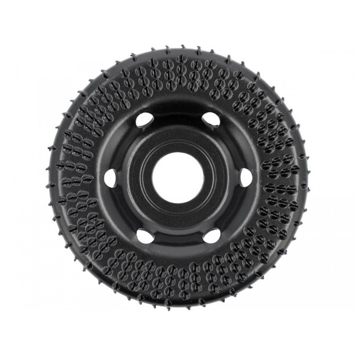 Диск-фреза випуклий до КШМ YATO по дереву, шпаклівці, гіпсу; Ø=120/22.2 мм, t= 16/12 мм шорстк №2