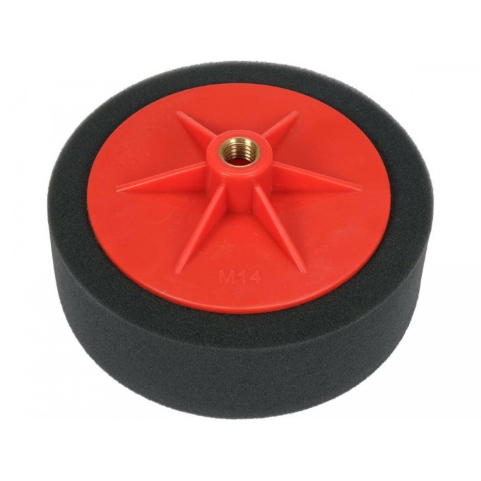 Диск полірувальний з м'якою губкою YATO Ø= 150 мм, h= 50 мм, різьбове кріплення М14 [60]