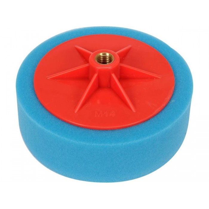 Диск полірувальний з дуже твердою губкою YATO Ø= 150 мм, h= 50 мм, різьбове кріплення М14 [60]