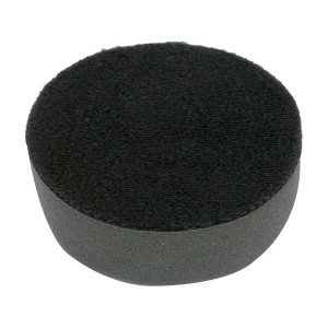 Губка полірувальна м'яка, на липучці YATO: Ø= 80 мм, h= 25 мм [200]