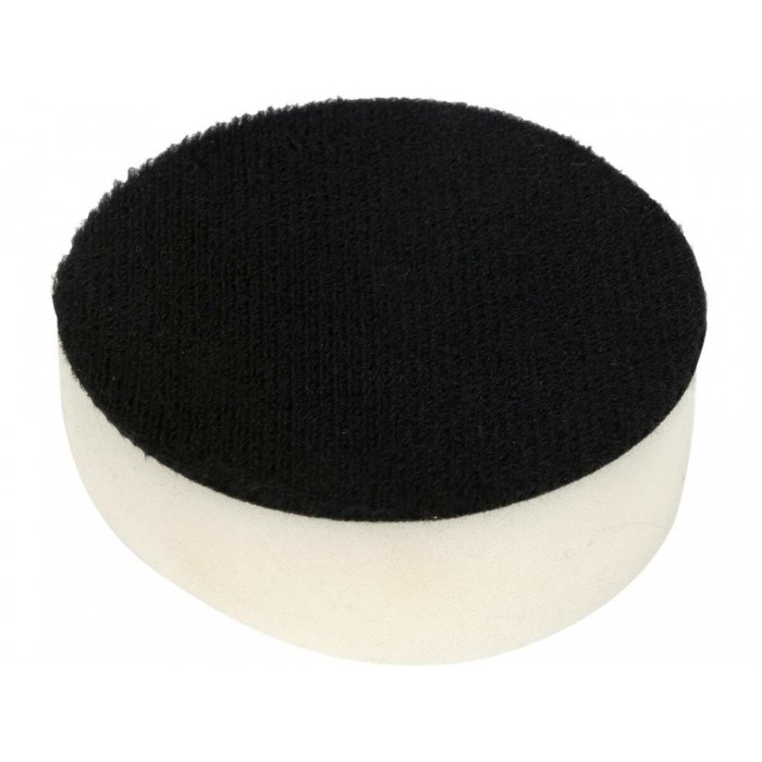 Губка полірувальна тверда, на липучці YATO: Ø= 80 мм, h= 25 мм [200]