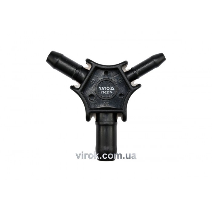 Калібратор трійник для труб PEX-AL-PEX або PERT-AL-PERT Ø= 16, 20, 26 мм [200]