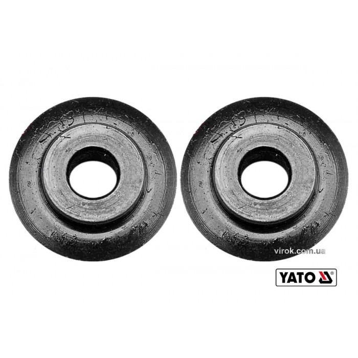 Різці дискові YATO для труборіза : Ø= 18 х 6 мм, h= 4,8 мм.(YT-22338) 2 шт. [50/300]