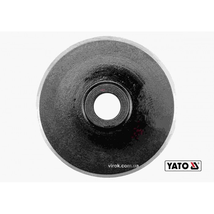 Різець дисковий YATO для труборіза YT-2235. Ø= 44 х 10,6 мм, h= 8 мм [12/144]