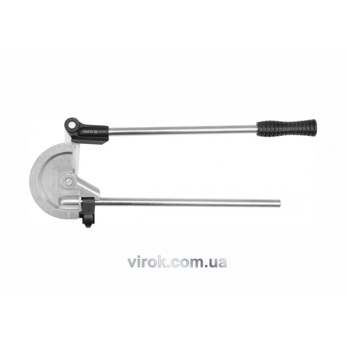 Трубогин 2-ручний YATO : Ø= 5/8" (16 мм), 0°-180°, алюміній /мідь [10]