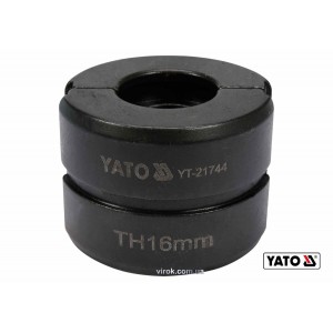 Насадка для прес-кліщів YT-21735 YATO : TH16 мм [50]