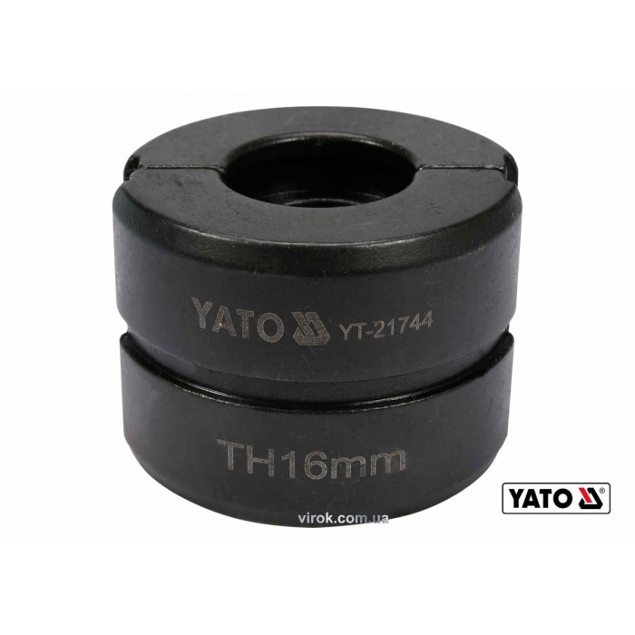 Насадка для прес-кліщів YT-21735 YATO : TH16 мм [50]