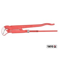 Ключ трубний переставний YATO : тип "S" - 3.0", L= 650 мм (10.5"), DIN 5234, CrV [4]