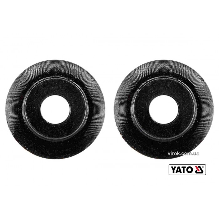 Різці дискові YATO для труборіза : Ø= 18 х 6 мм, h= 4,8 мм.(YT-2233) 2 шт. [50/300]